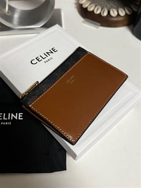 celine card holder mens|celine card holder triomphe.